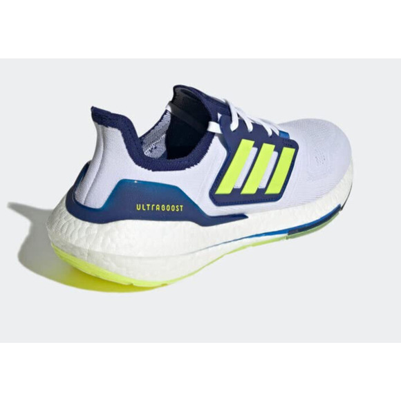 Adidas Ultraboost 22 White Blue Green Men’s Shoes SZ-10.5 GY8674 main image 4